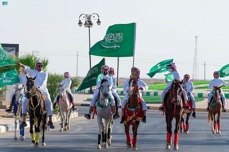 الشركات والمؤسسات و تصاميم يوم التأسيس السعودي